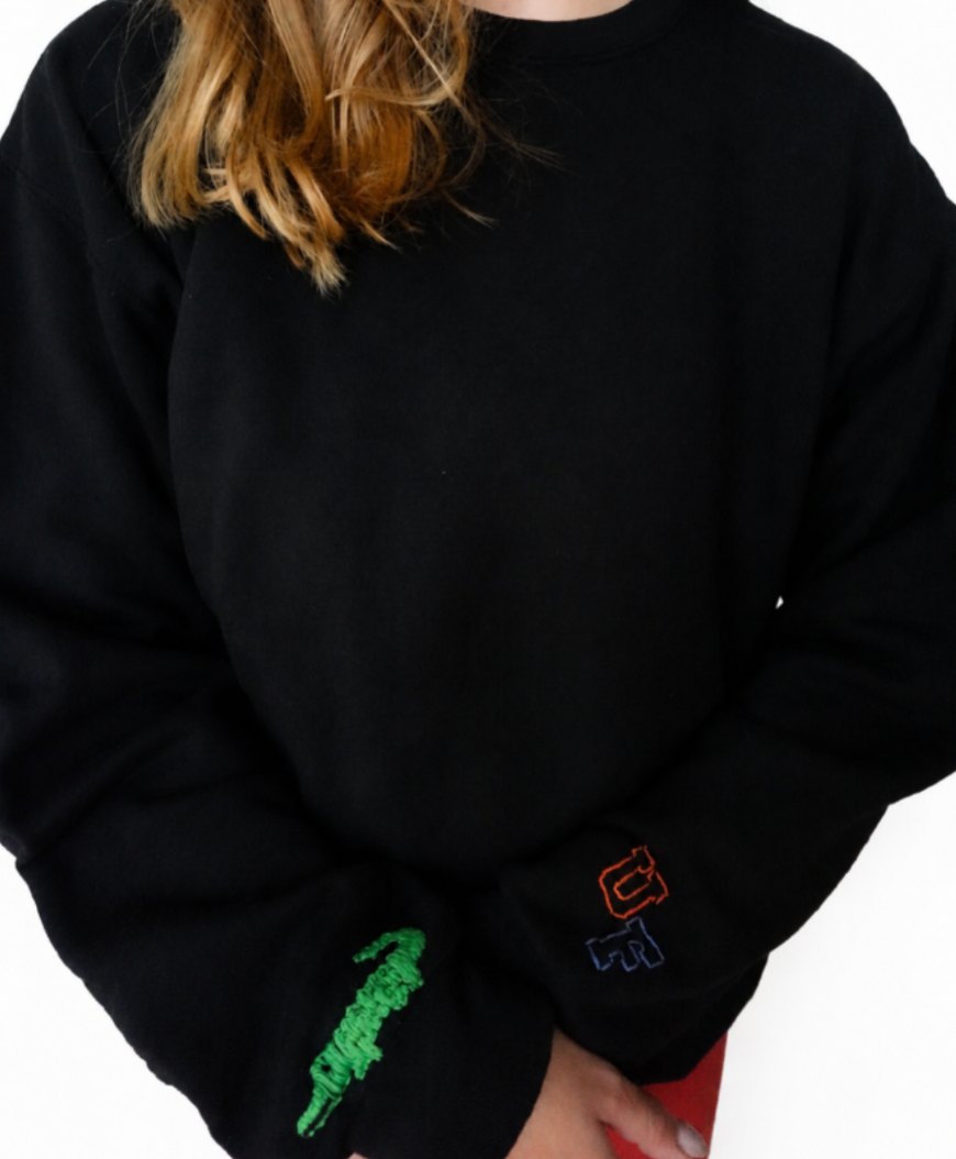 Filled Gator + UF Outline Crewneck
