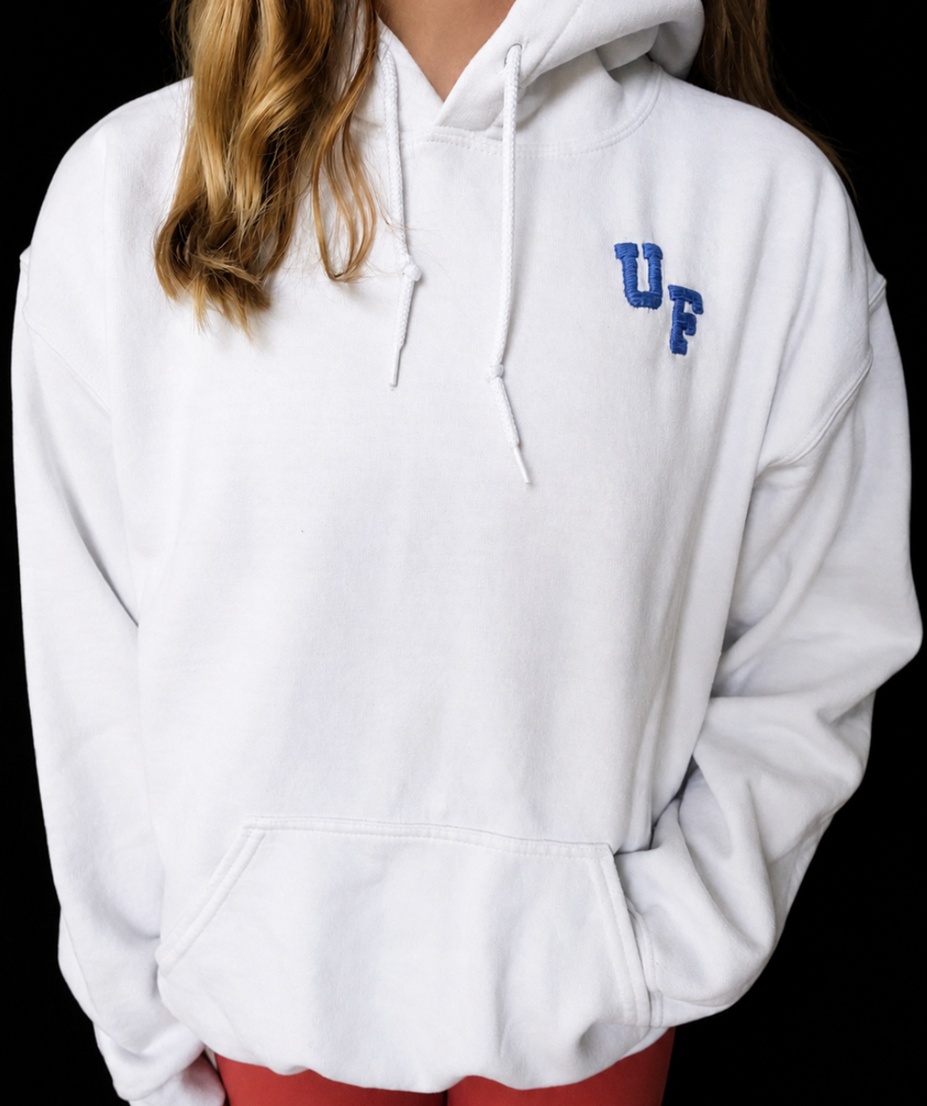 Embroidered Floral Hoodie